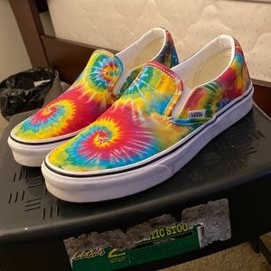 Tie-Dye Vans Women’s Size 7.5